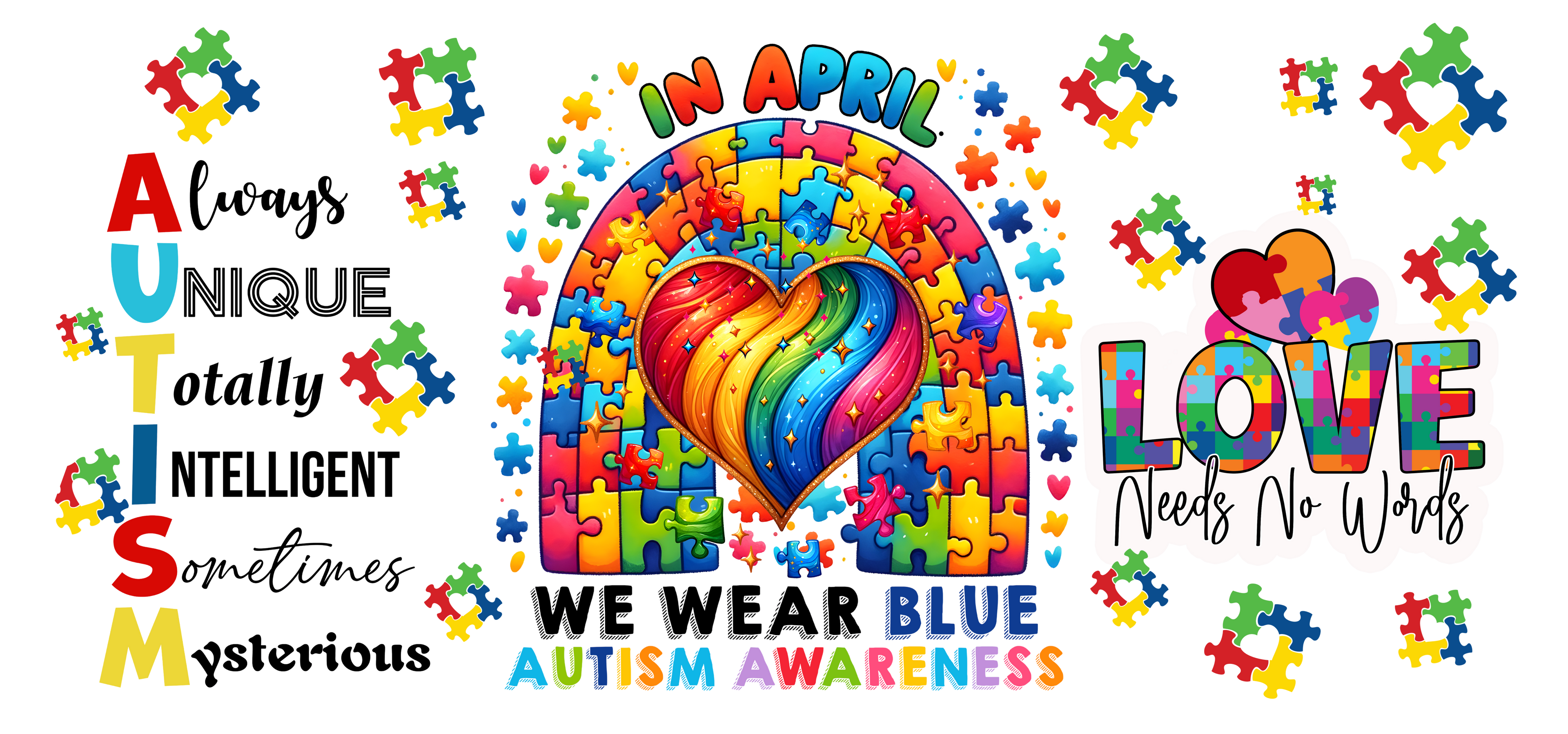 UV DTF Sticker – Autism