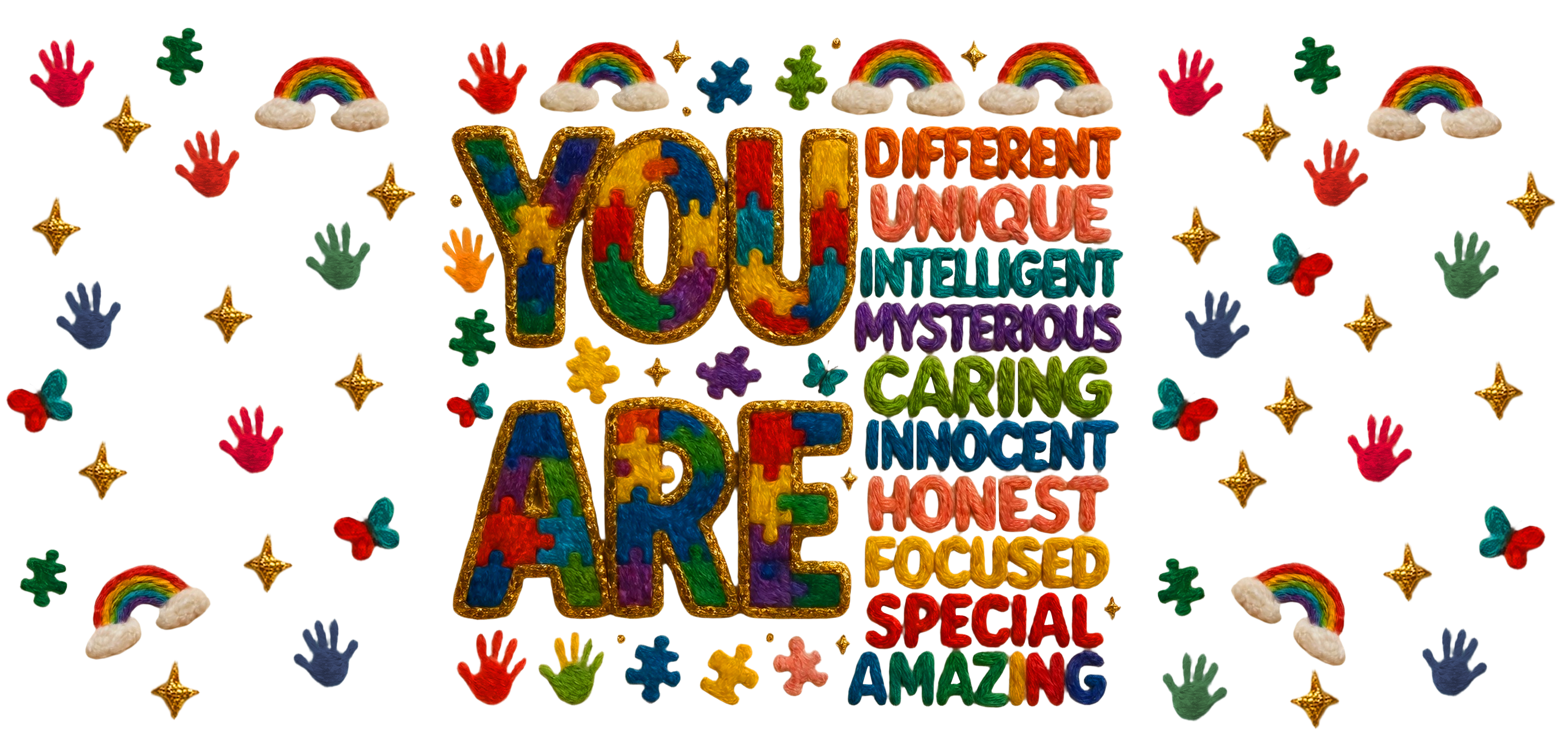 UV DTF Sticker – Autism