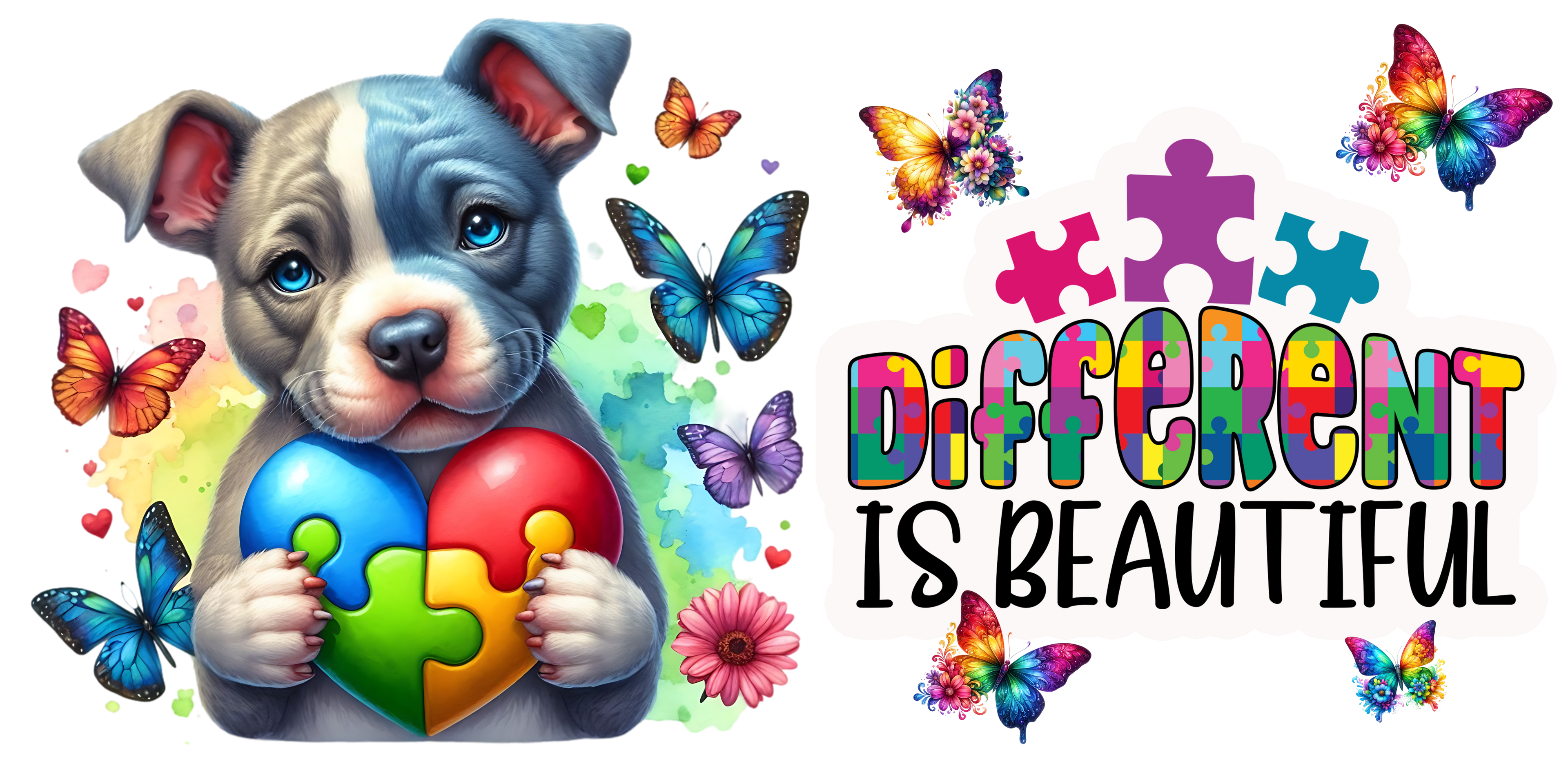 UV DTF Sticker – Autism