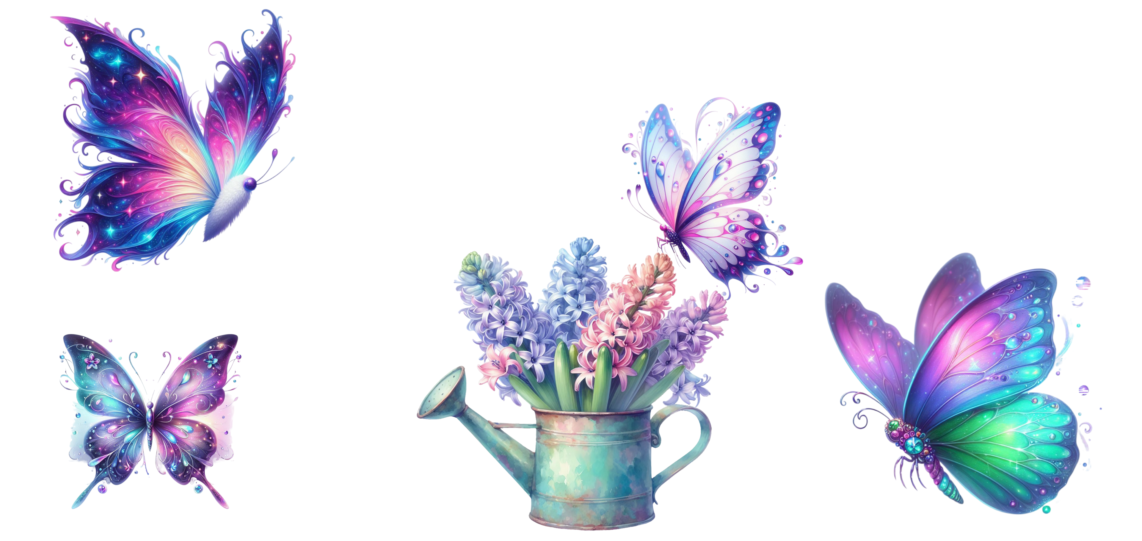 Butterfly UV DTF Stickers