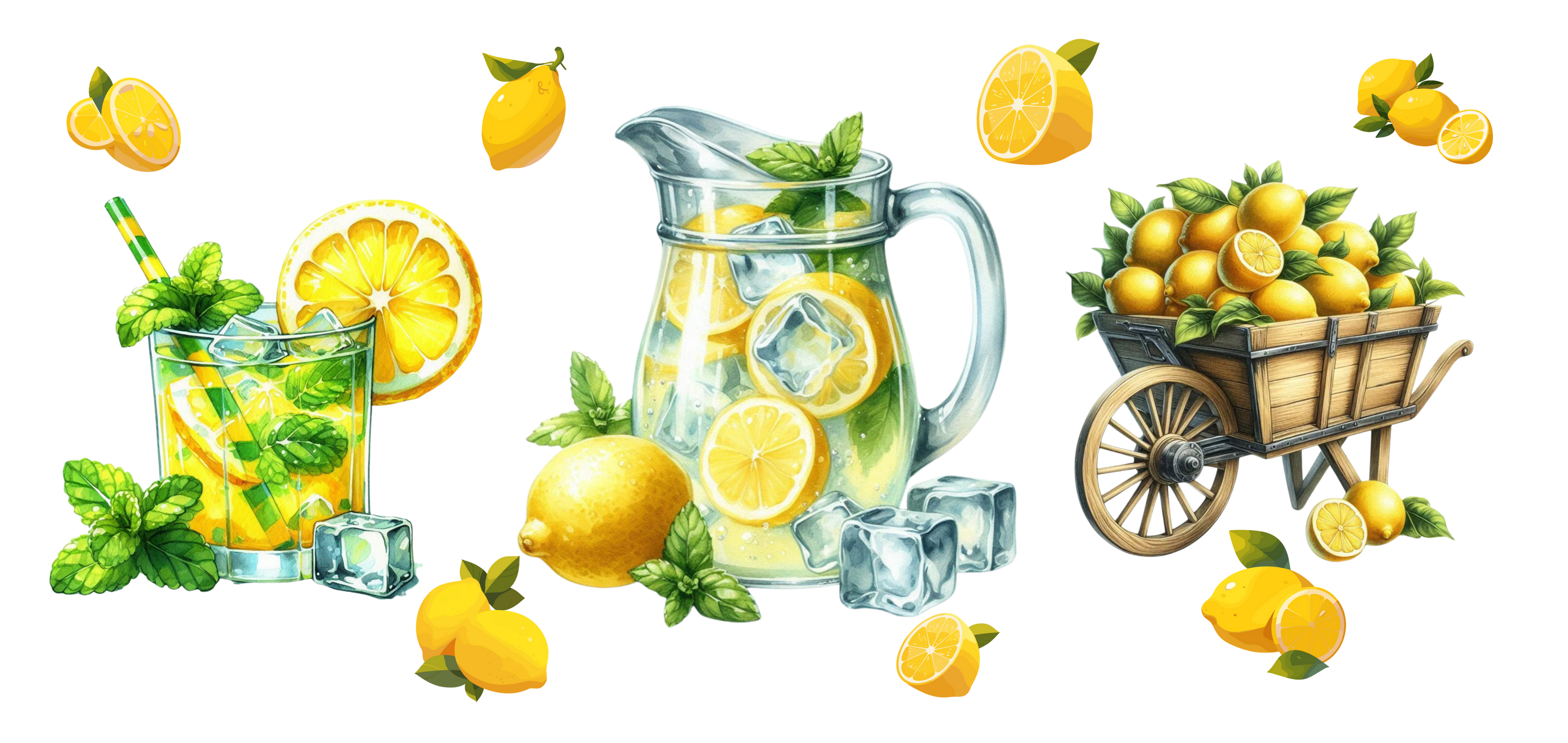 Fruits UV-DTF Stickers