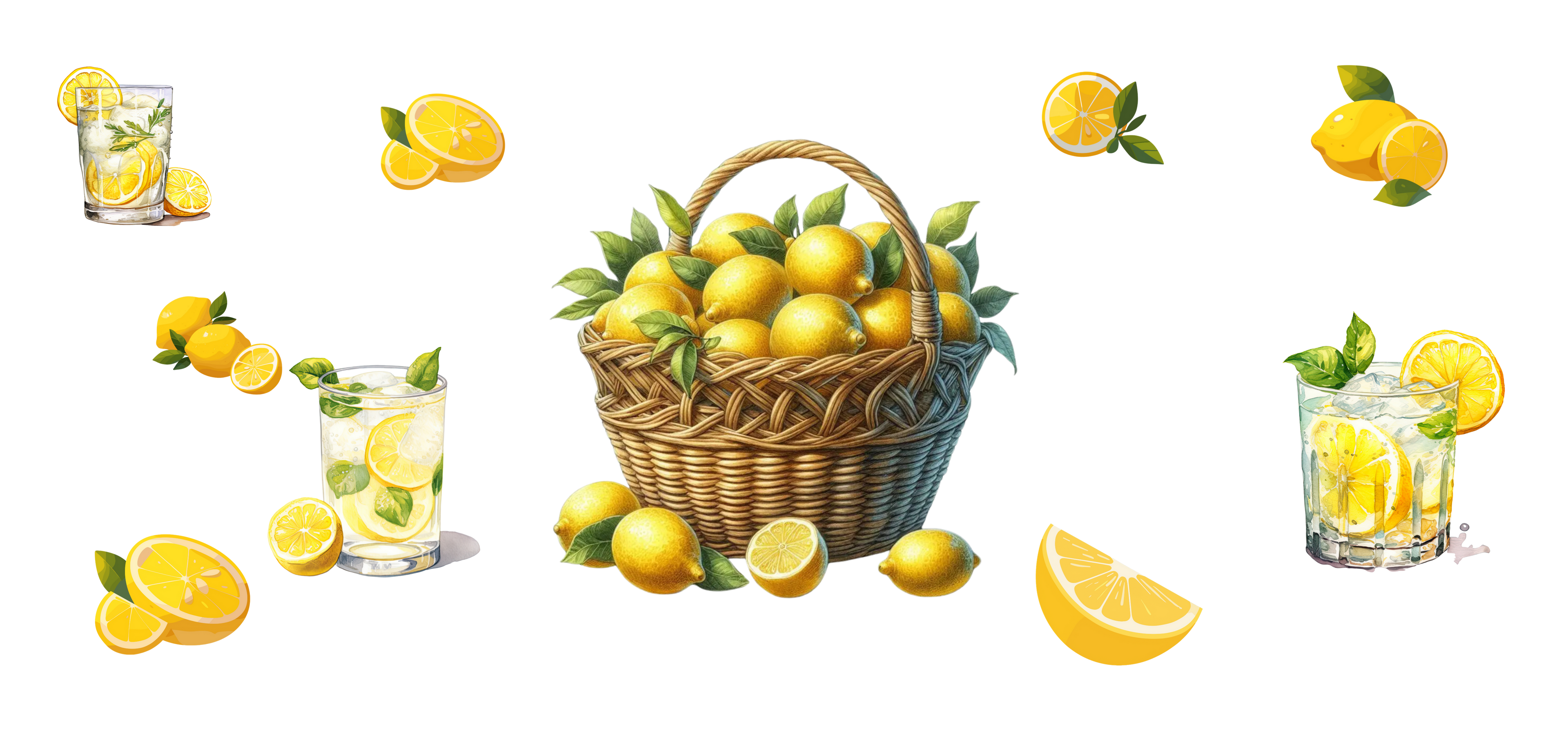 Fruits UV-DTF Stickers