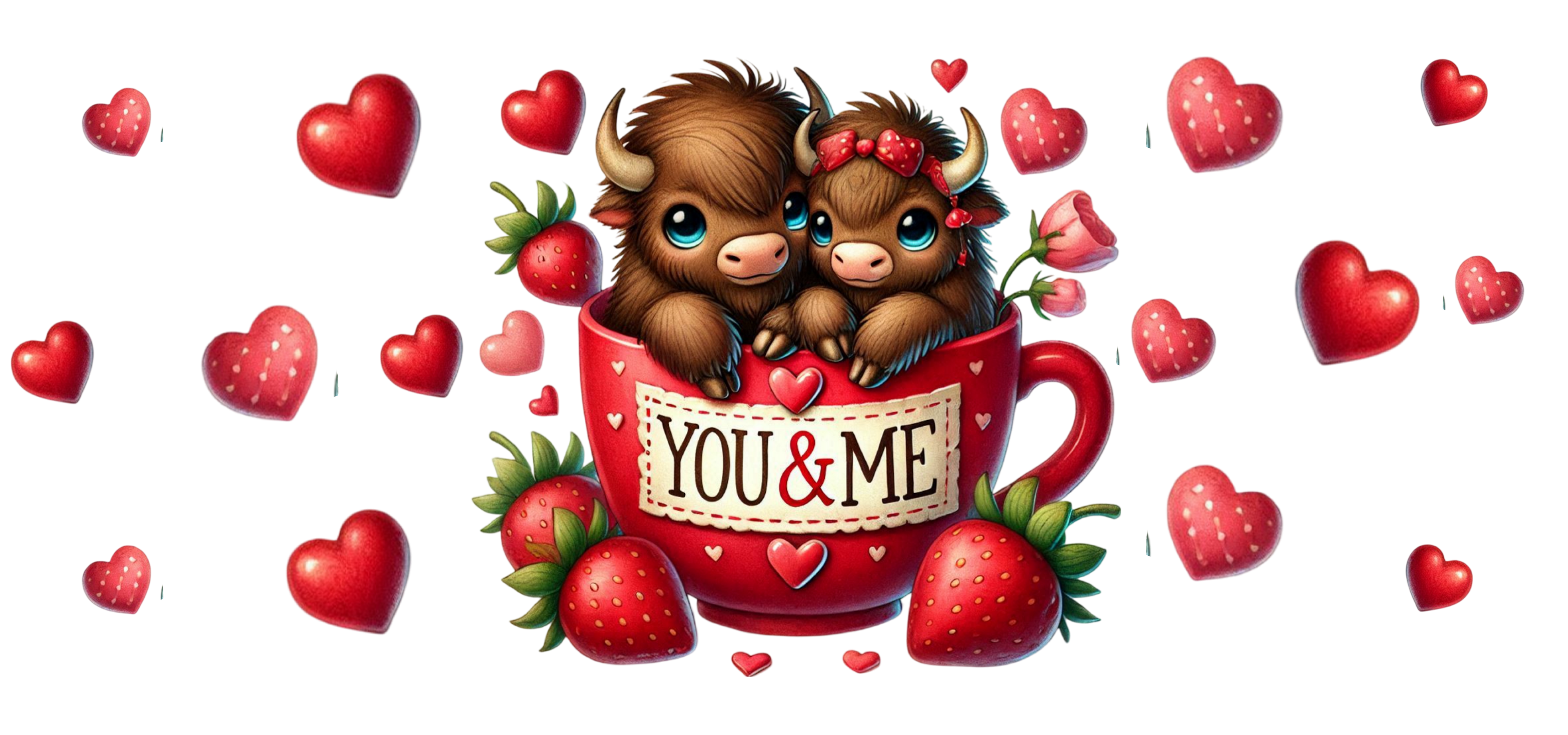 UV DTF Sticker – Cows